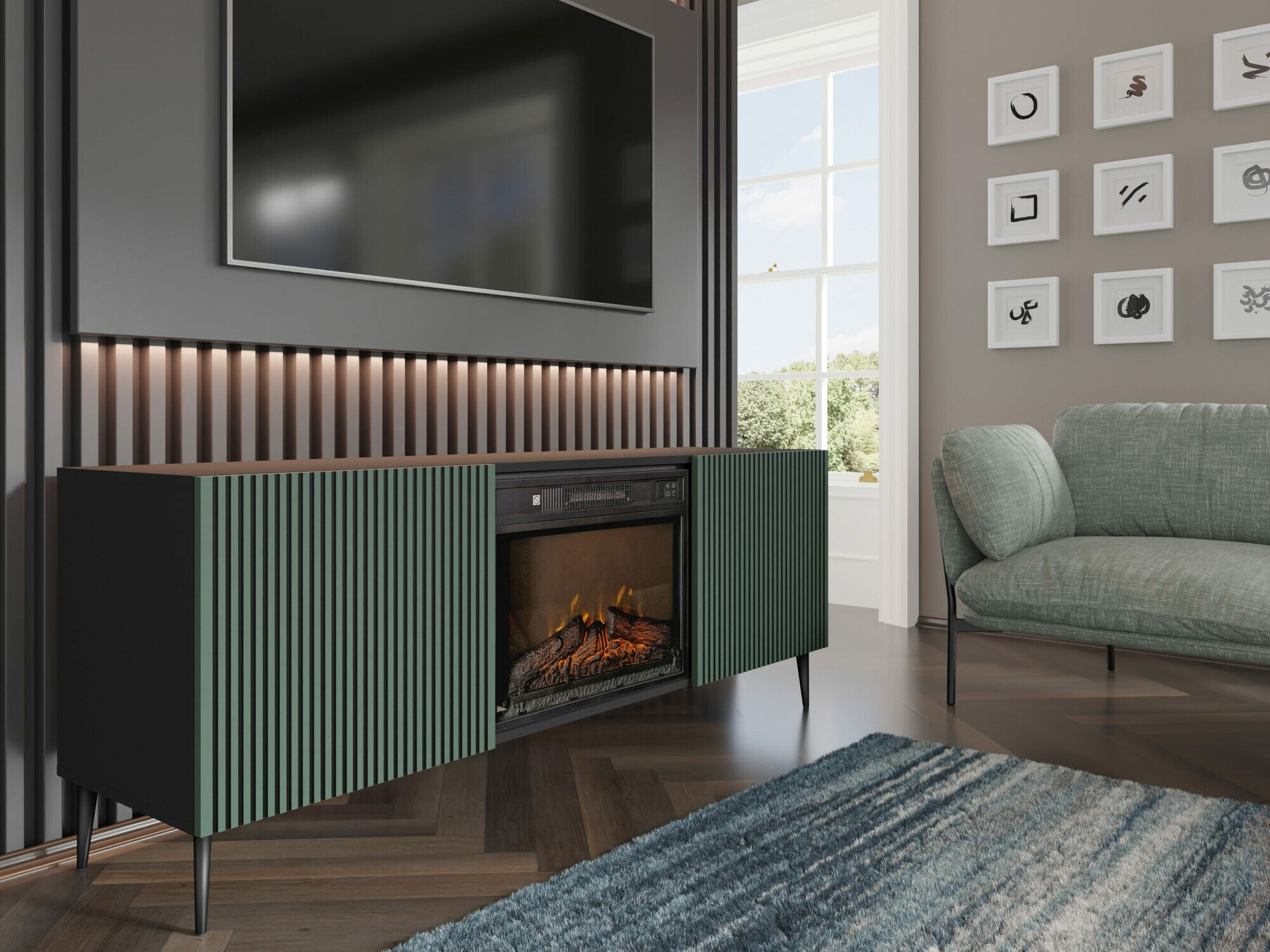 Ormarić Talsalu 111 (Zelena)