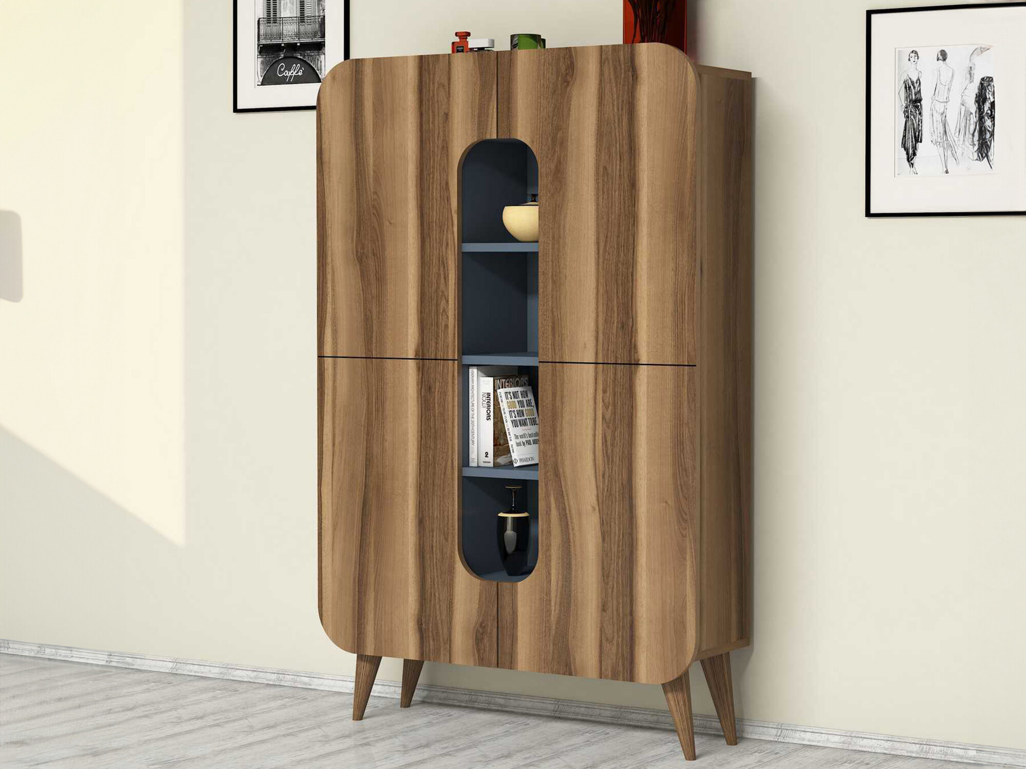 Polica Kailua 340 (Orah + Plava)