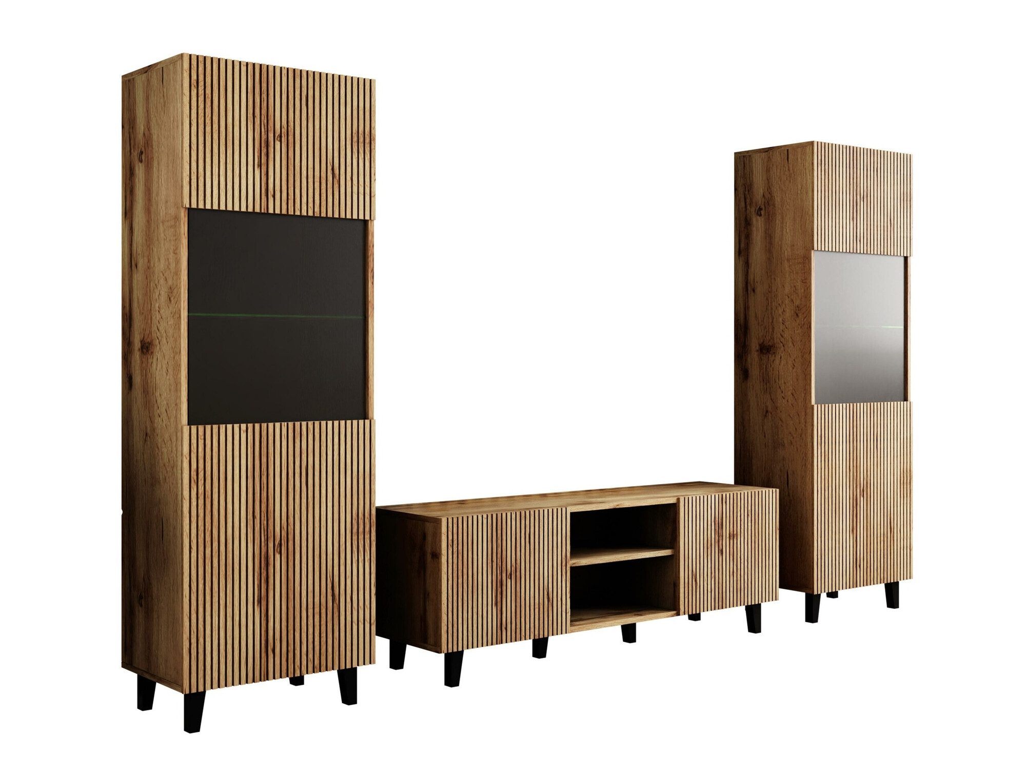 Set za dnevnu sobu Comes (Hrast Votan)