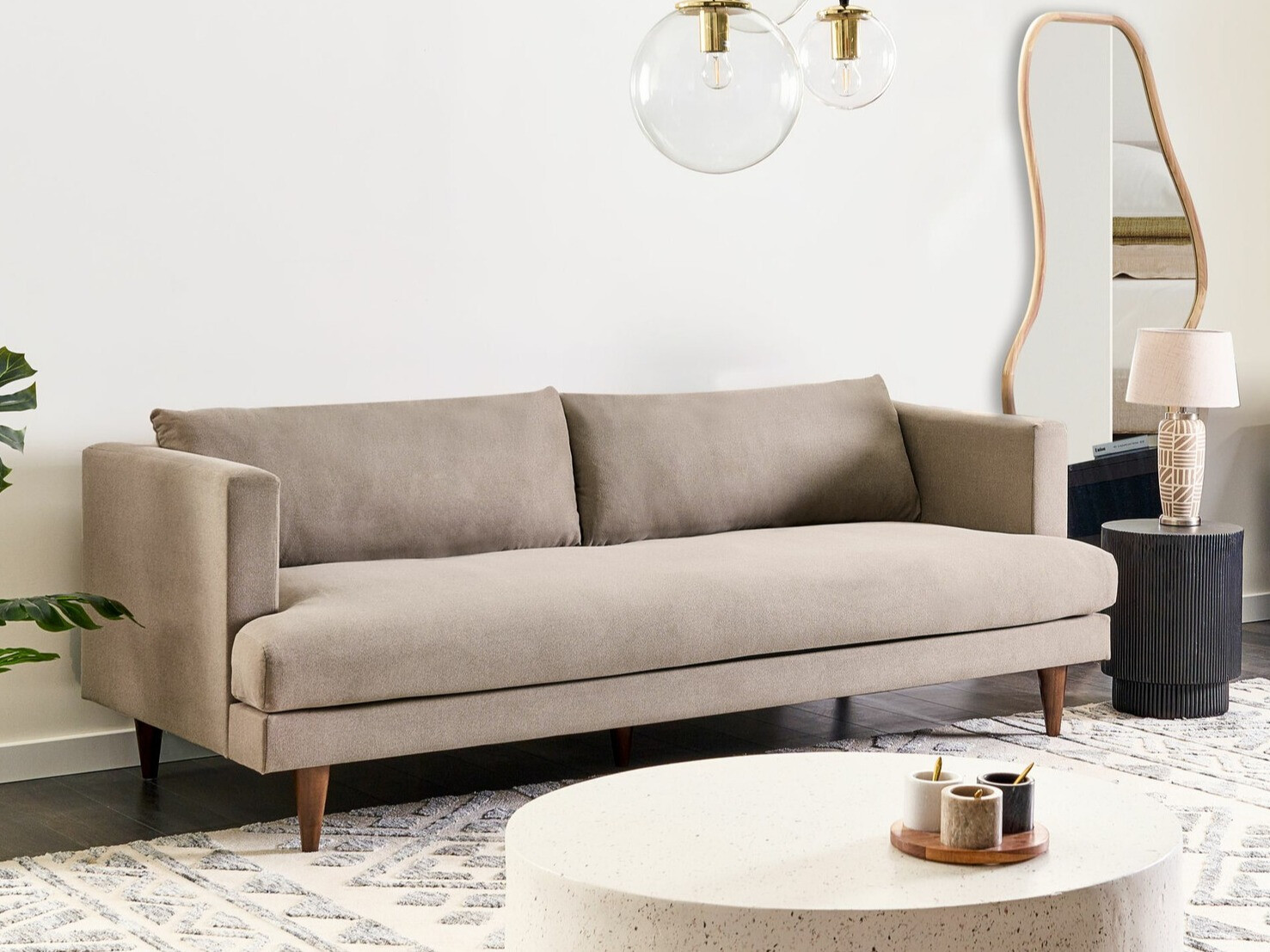 Sofa Berwyn 2232 (Svetlo smeđa)