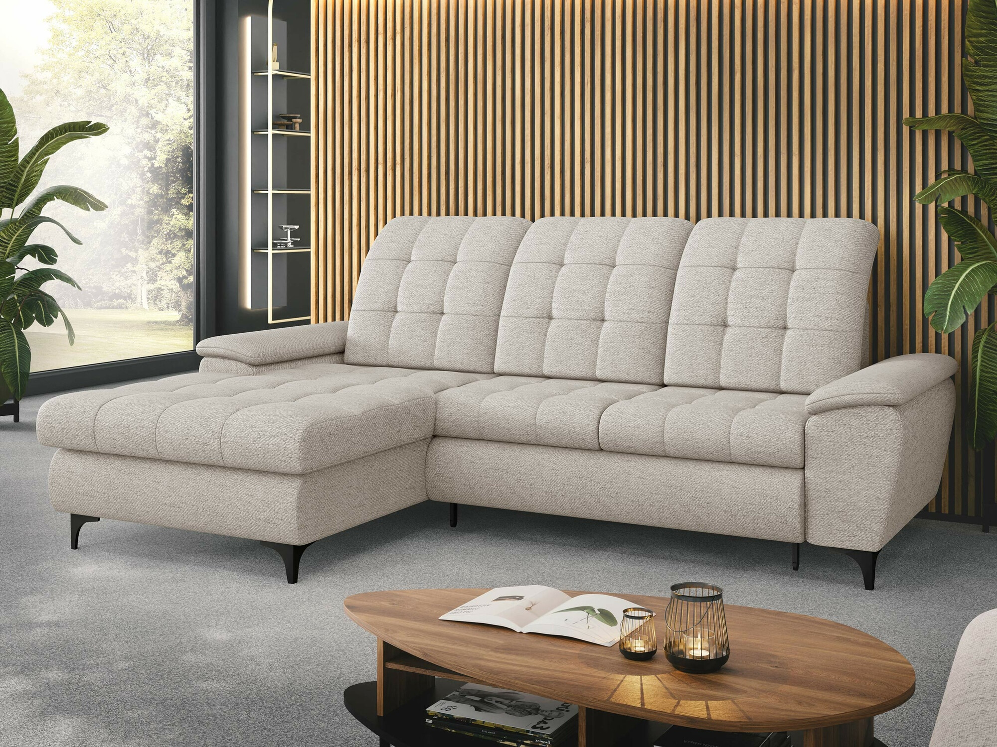 Ugaona sofa Sanford 103 (Neve 03)