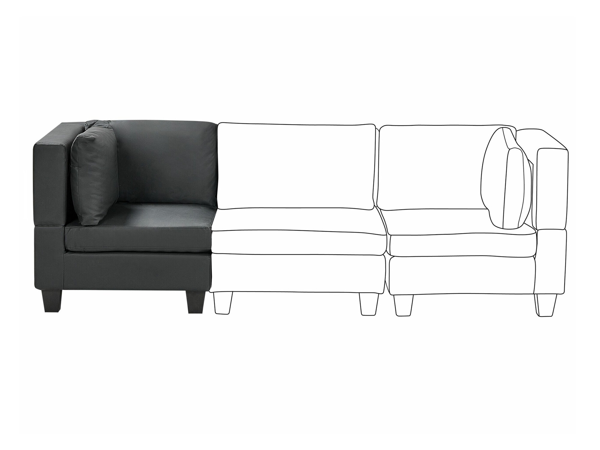 Modularne sedeće garniture Elbmeli 106
