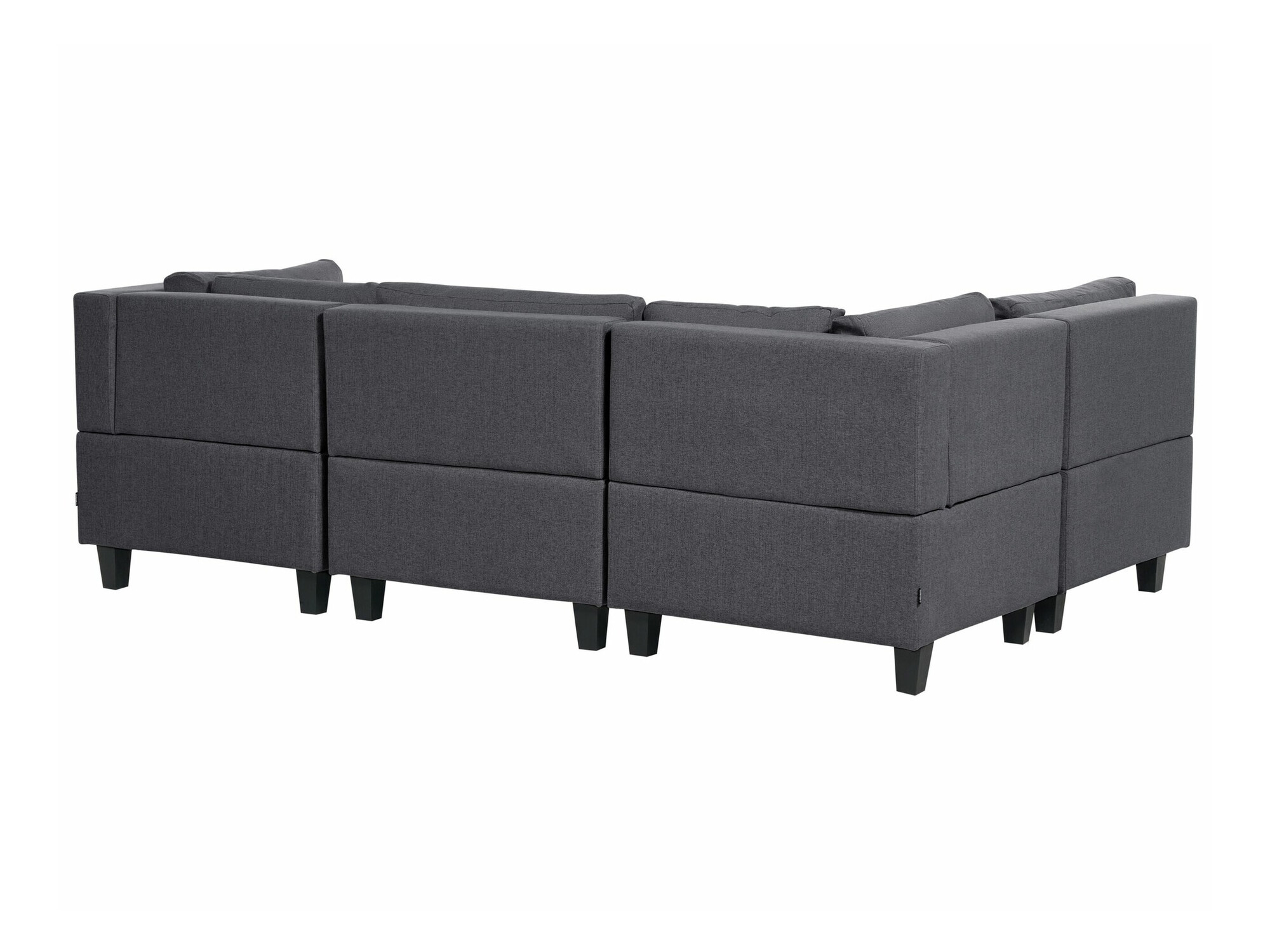 Modularna ugaona garnitura Elbmeli 108 (Tamnosiva)