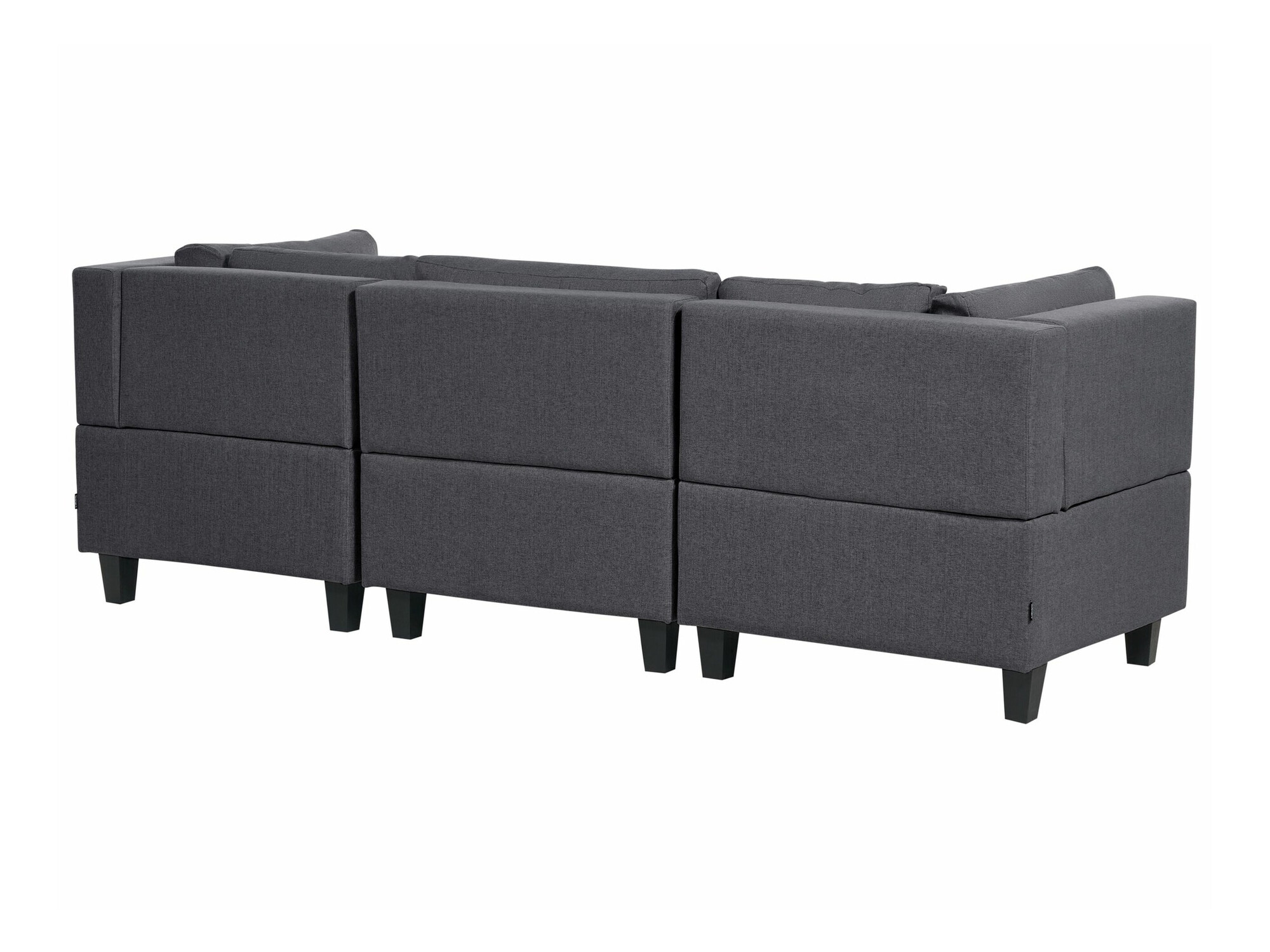 Modularna ugaona garnitura Elbmeli 108 (Tamnosiva)