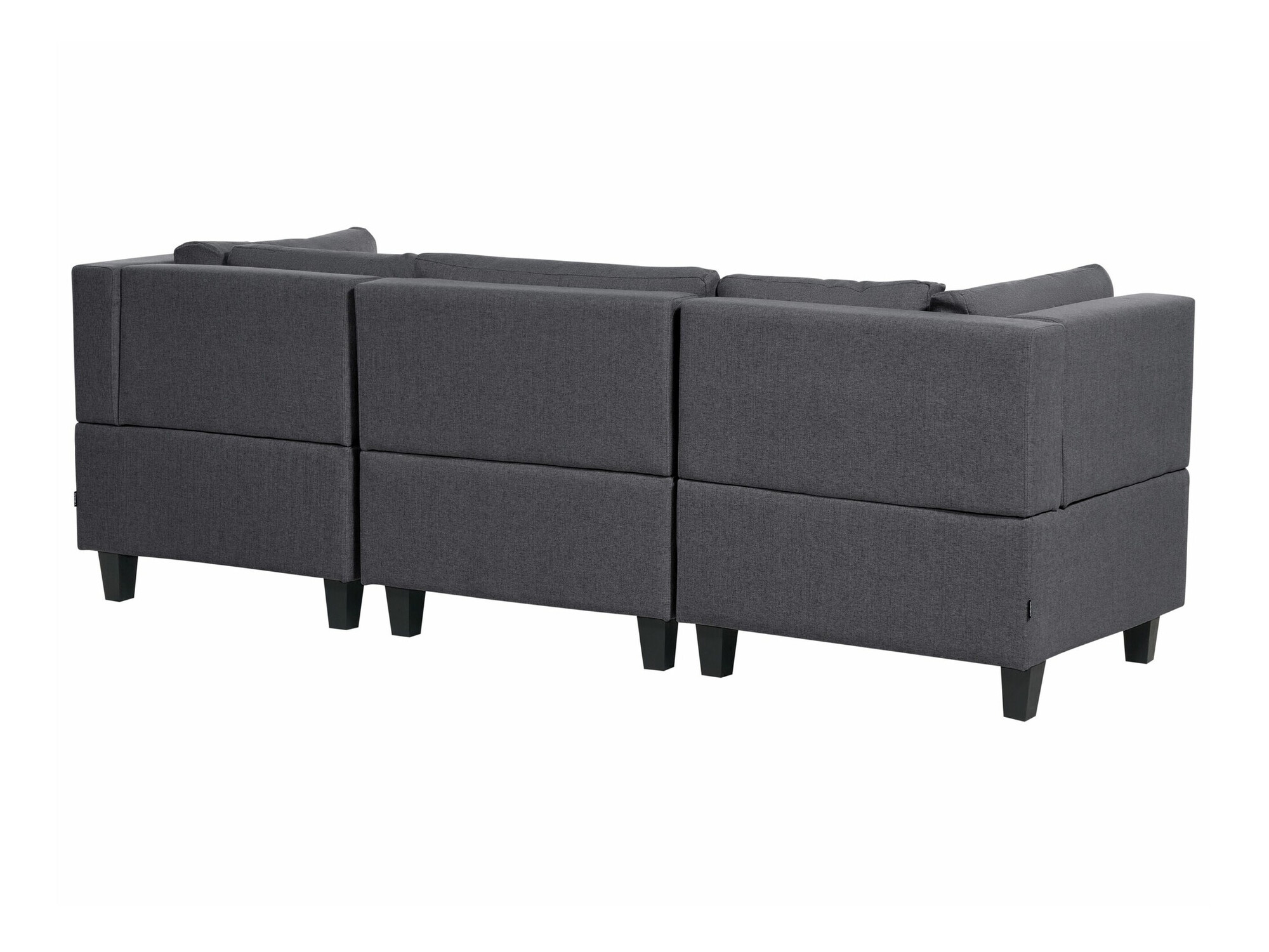 Modularna ugaona garnitura Elbmeli 108 (Tamnosiva)
