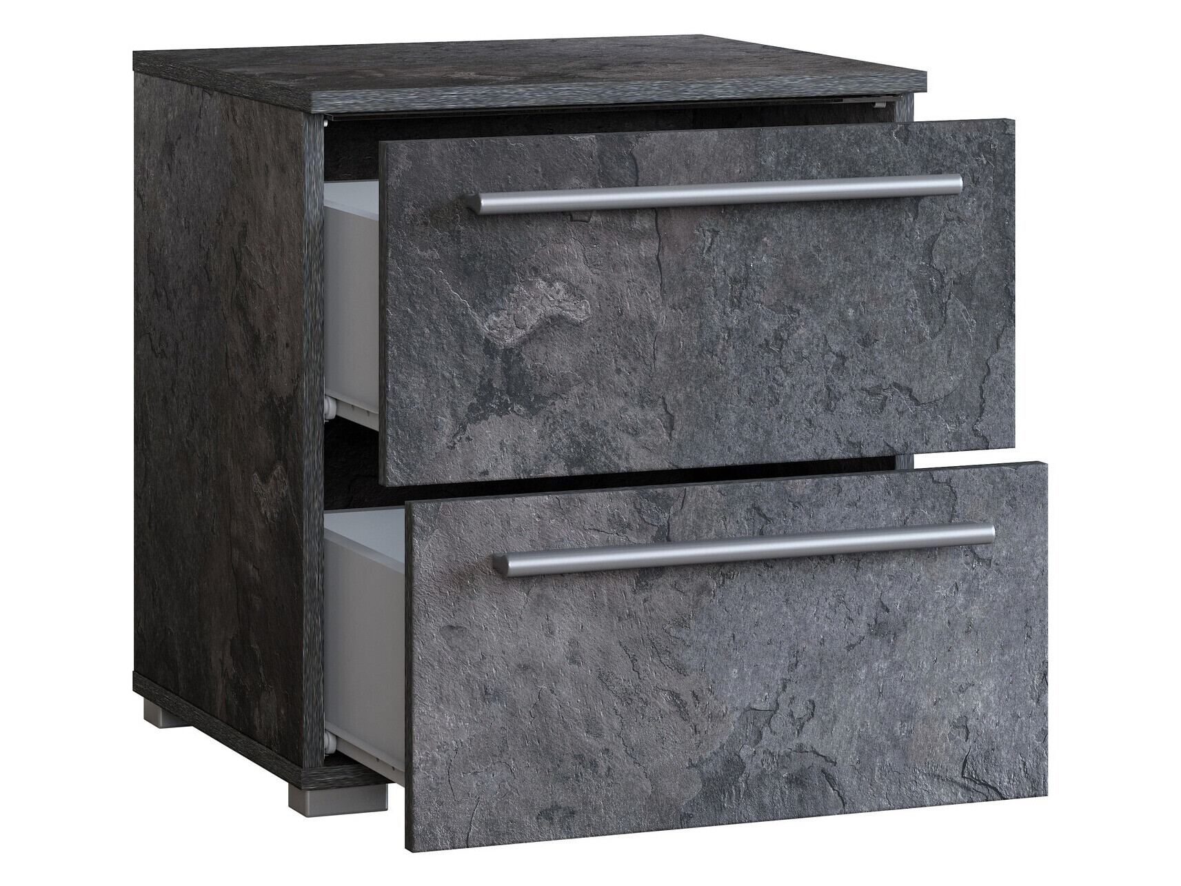 Noćni ormarić Torvire 122 (Tamni beton)