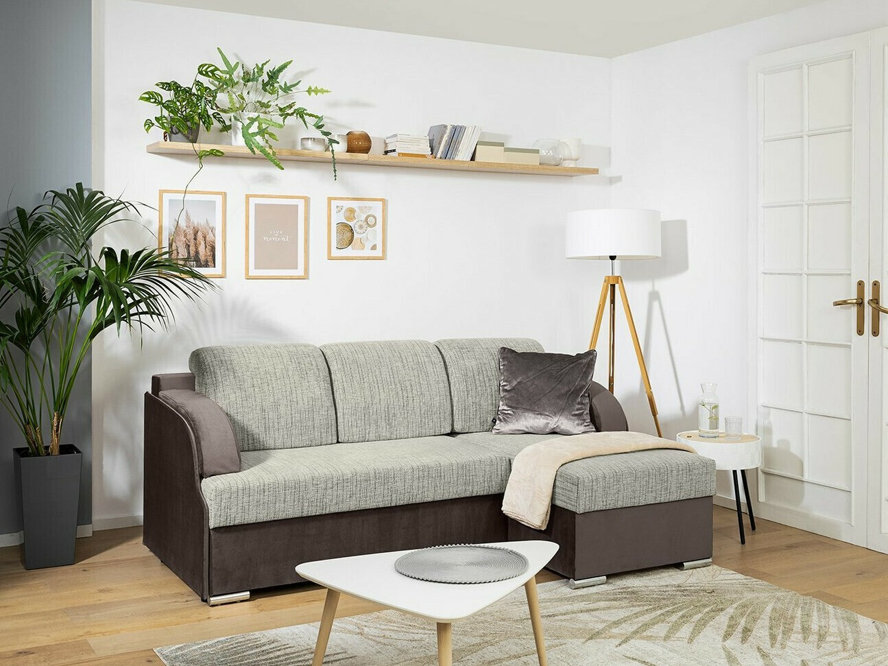Ugaona sofa Boston 609 (Bluvel 38)
