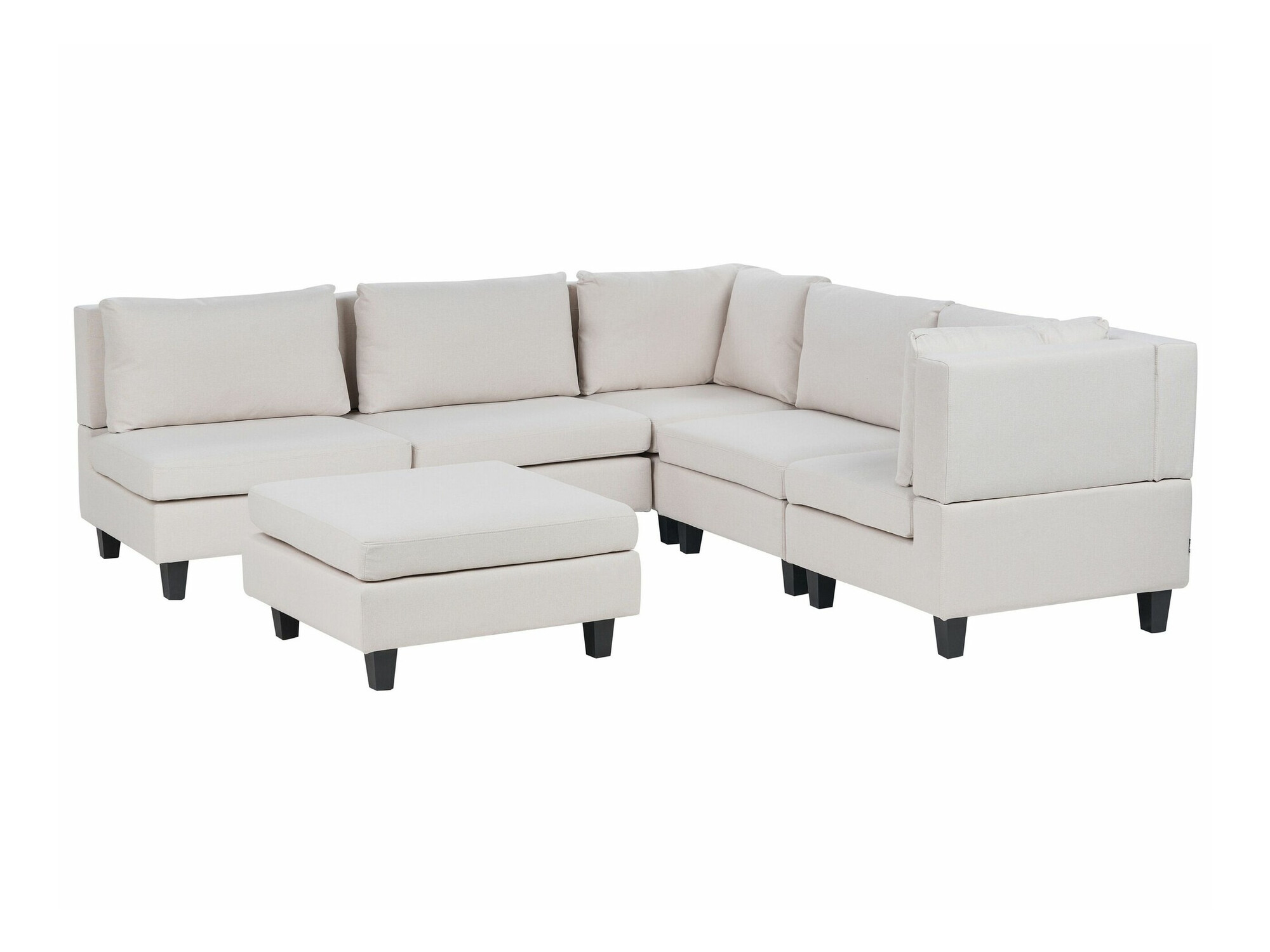 Modularna ugaona garnitura Elbmeli 109 (Bež)