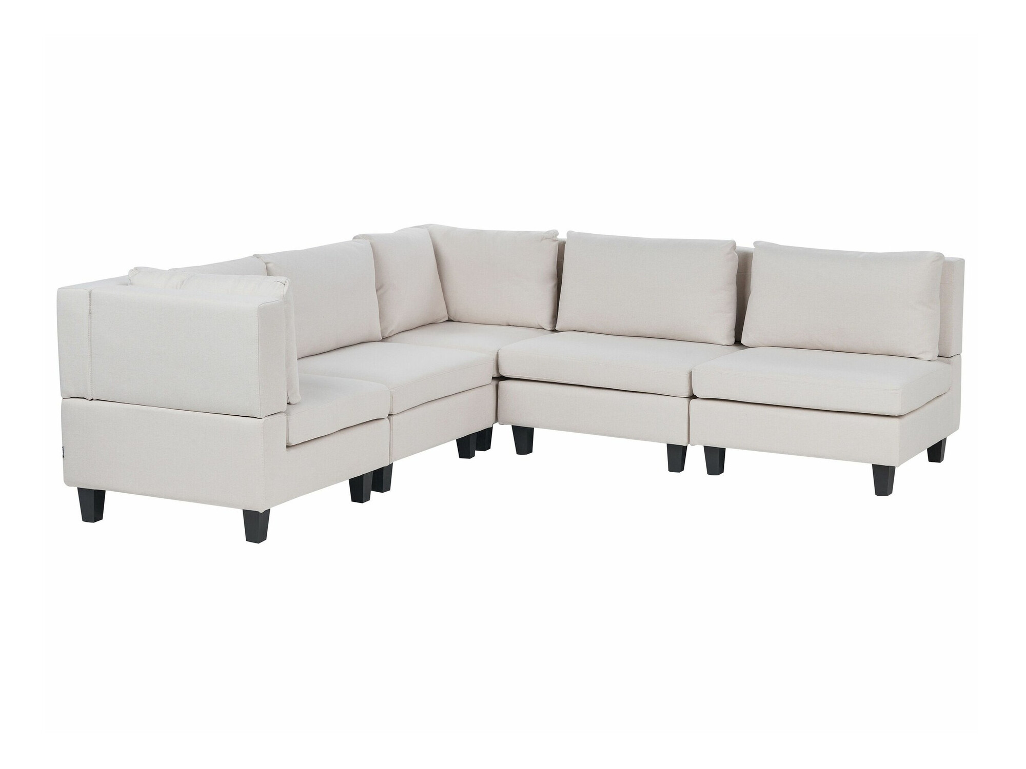 Modularna ugaona garnitura Elbmeli 109 (Bež)