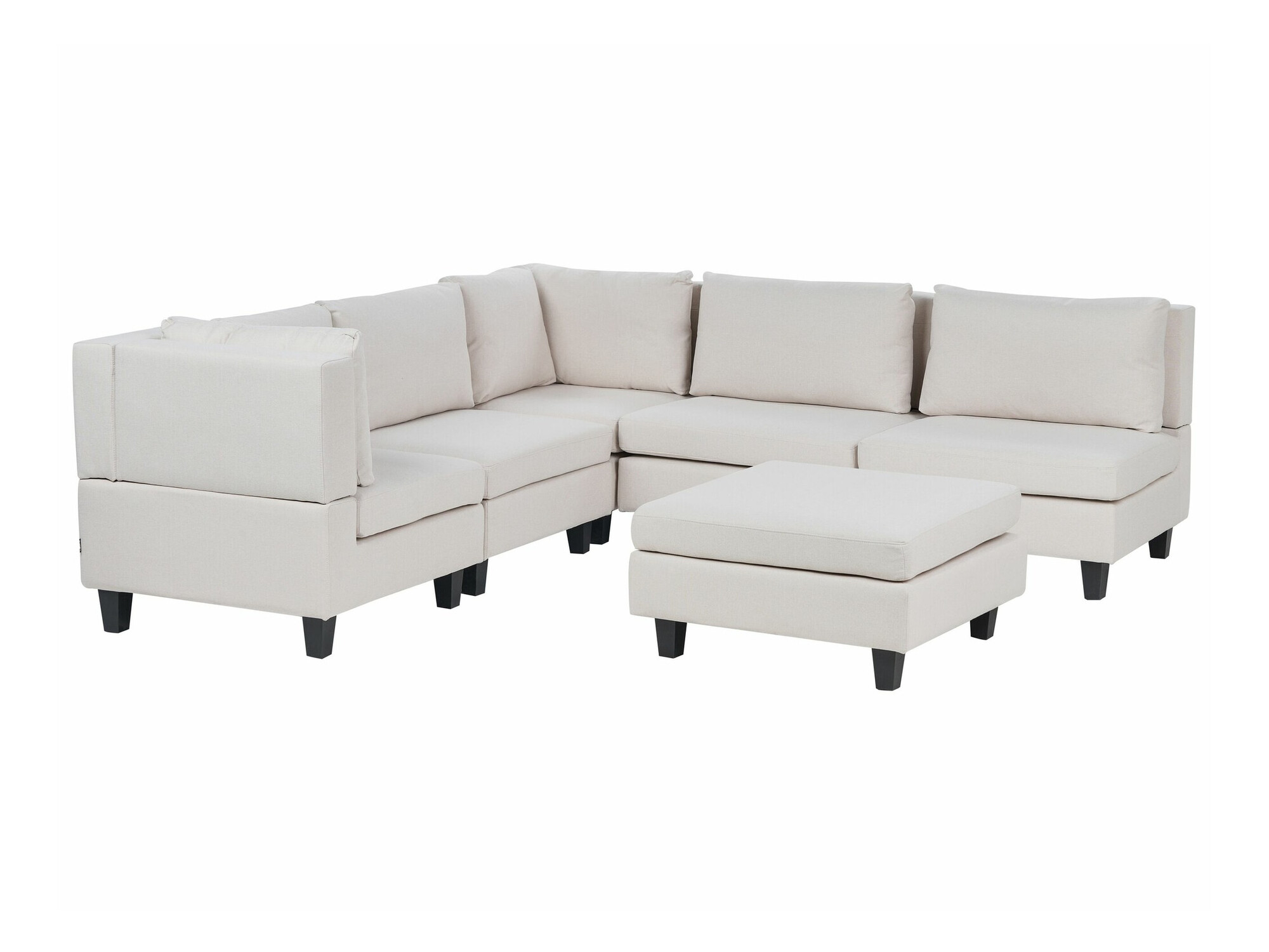 Modularna ugaona garnitura Elbmeli 109 (Bež)