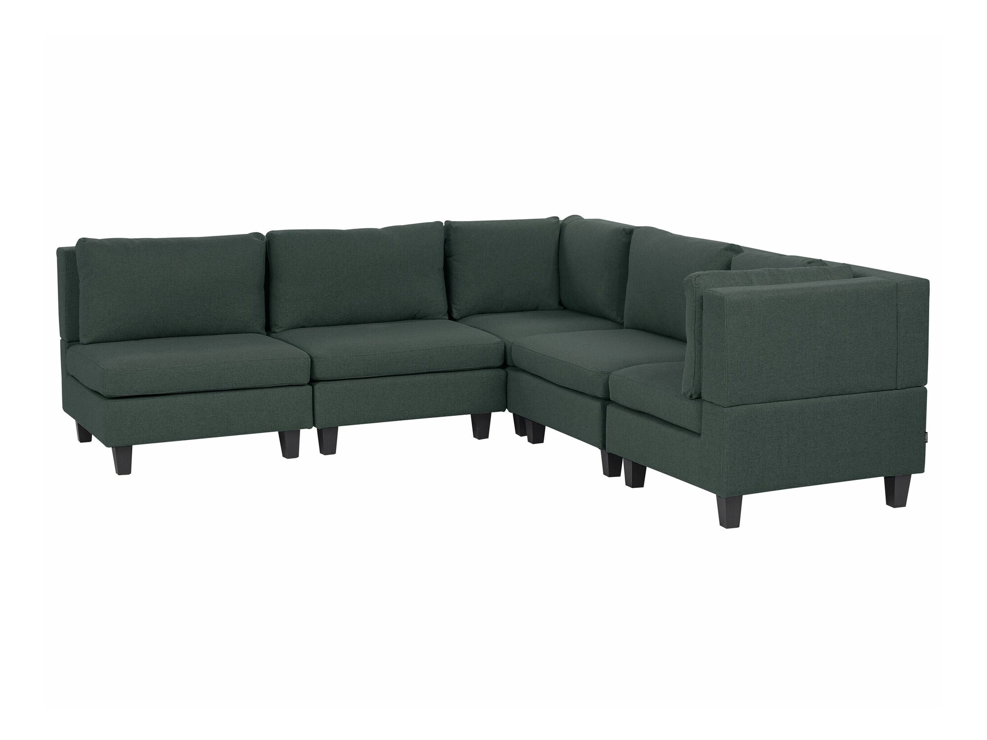 Modularna ugaona garnitura Elbmeli 109 (Zelena)