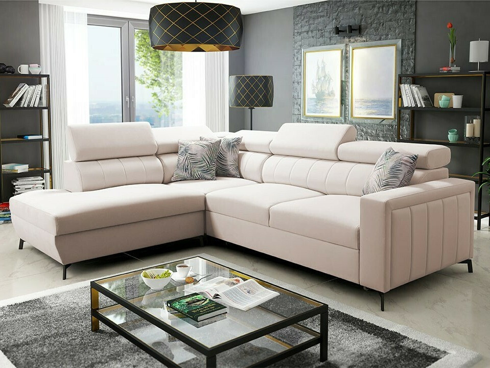 Ugaona sofa Sarasota 147 (Mono 231 + Botanical 36)