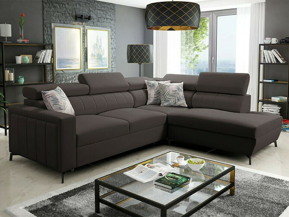 Ugaona sofa Sarasota 147 (Mono 234 + Botanical 36)