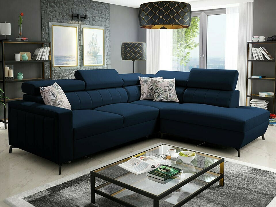 Ugaona sofa Sarasota 147 (Mono 242 + Botanical 36)