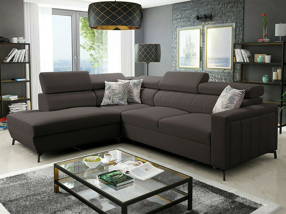 Ugaona sofa Sarasota 148 (Mono 234 + Botanical 36)