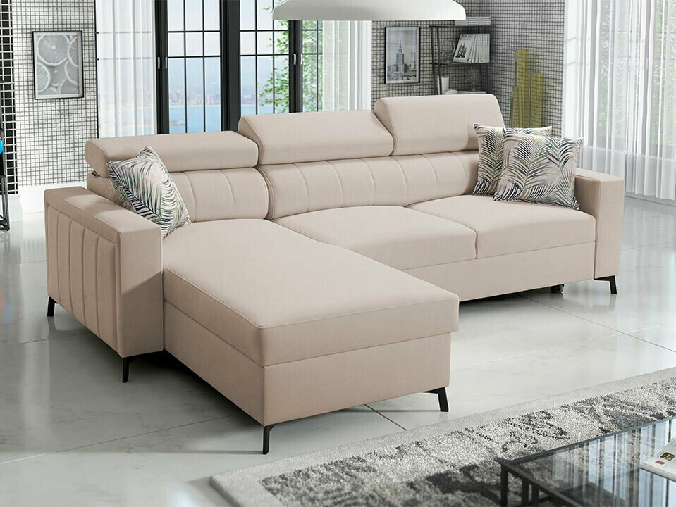 Ugaona sofa Sarasota 150 (Mono 231 + Botanical 36)