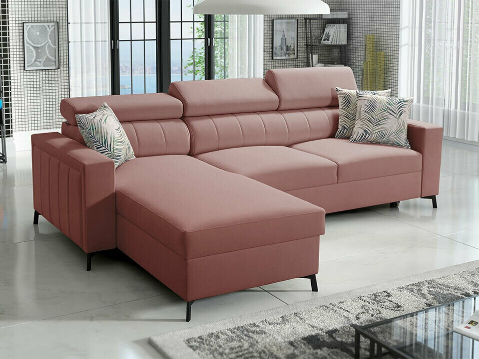 Ugaona sofa Sarasota 150 (Mono 235 + Botanical 36)