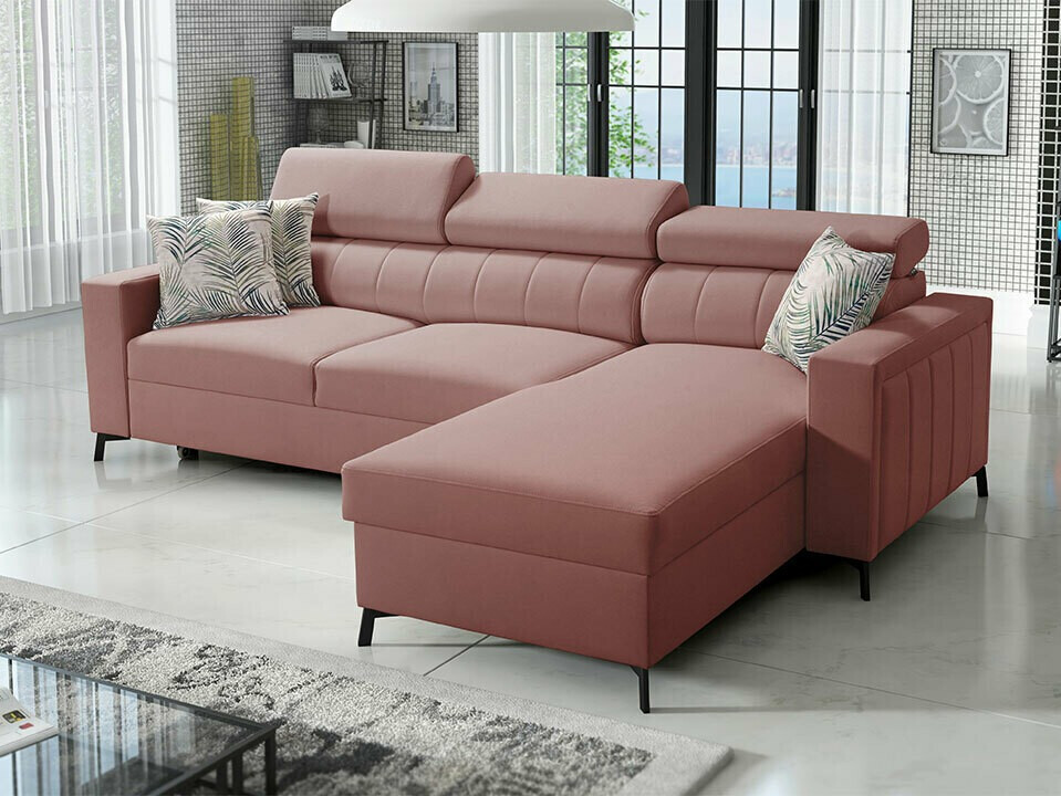 Ugaona sofa Sarasota 151 (Mono 235 + Botanical 36)