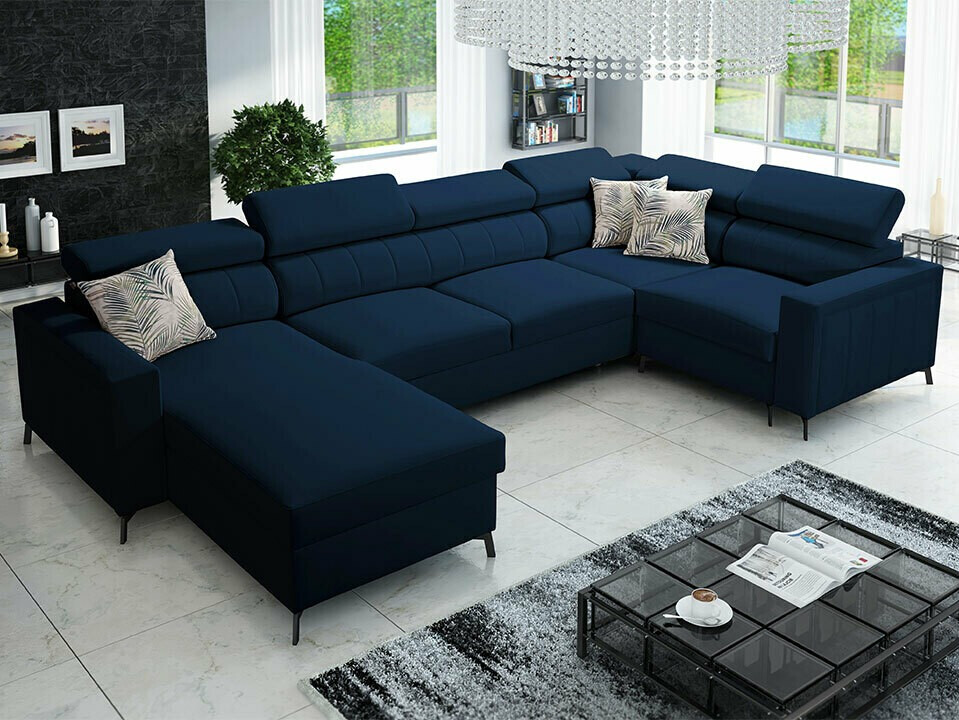 Ugaona sofa Sarasota 153 (Mono 242 + Botanical 36)