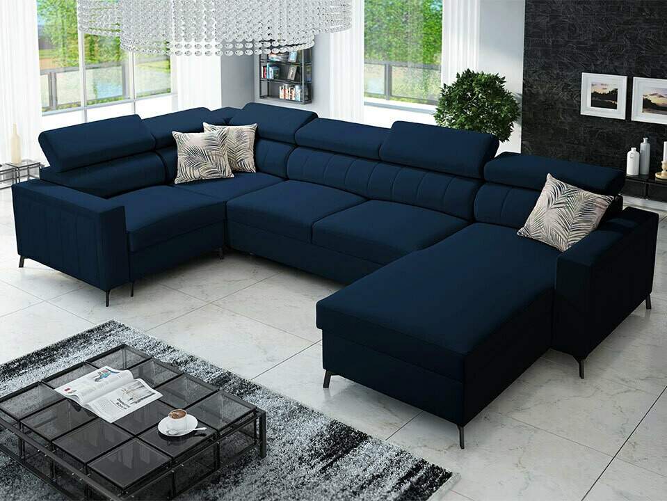 Ugaona sofa Sarasota 154 (Mono 242 + Botanical 36)