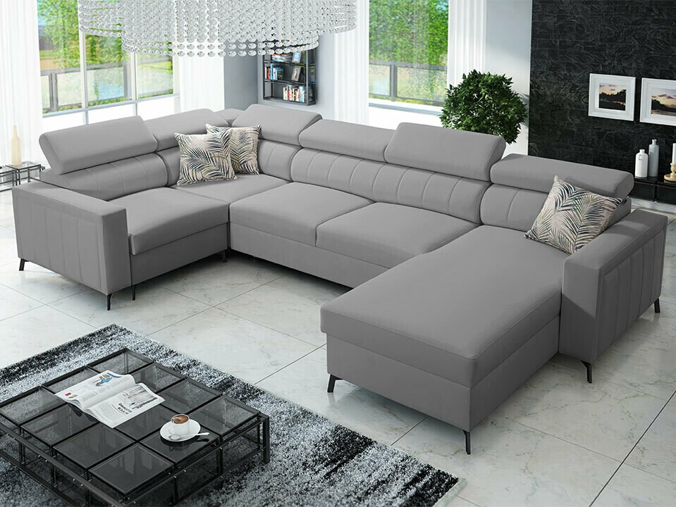 Ugaona sofa Sarasota 154 (Mono 244 + Botanical 36)