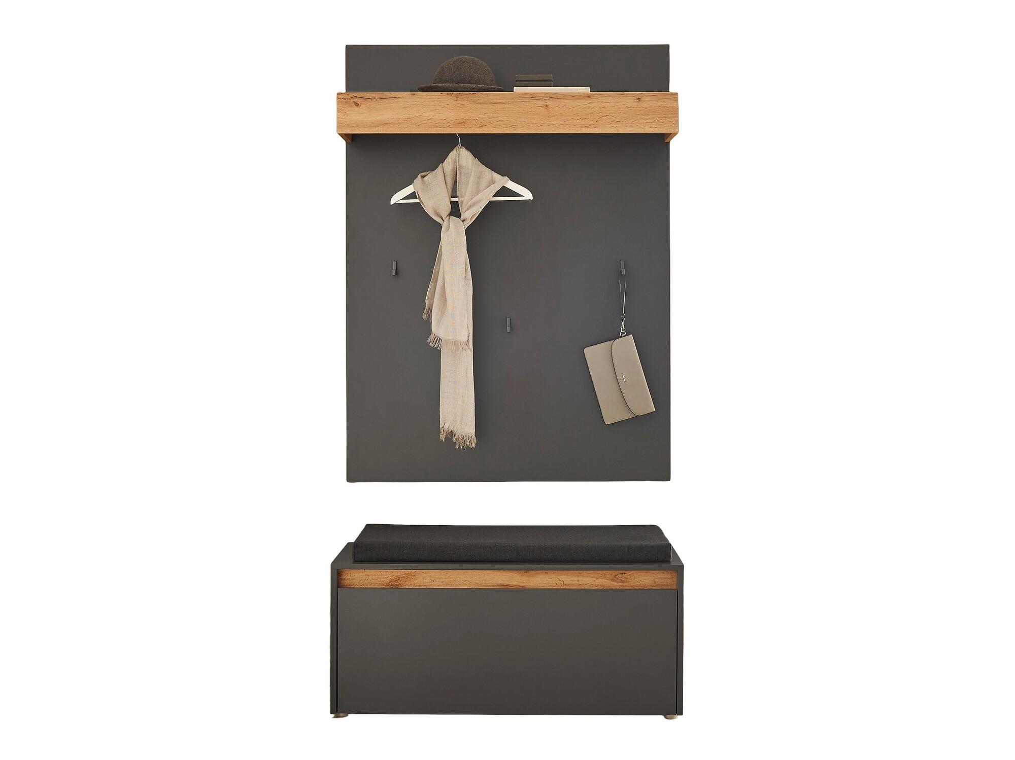 Set za hodnik Elbsori 167 (Antracit)