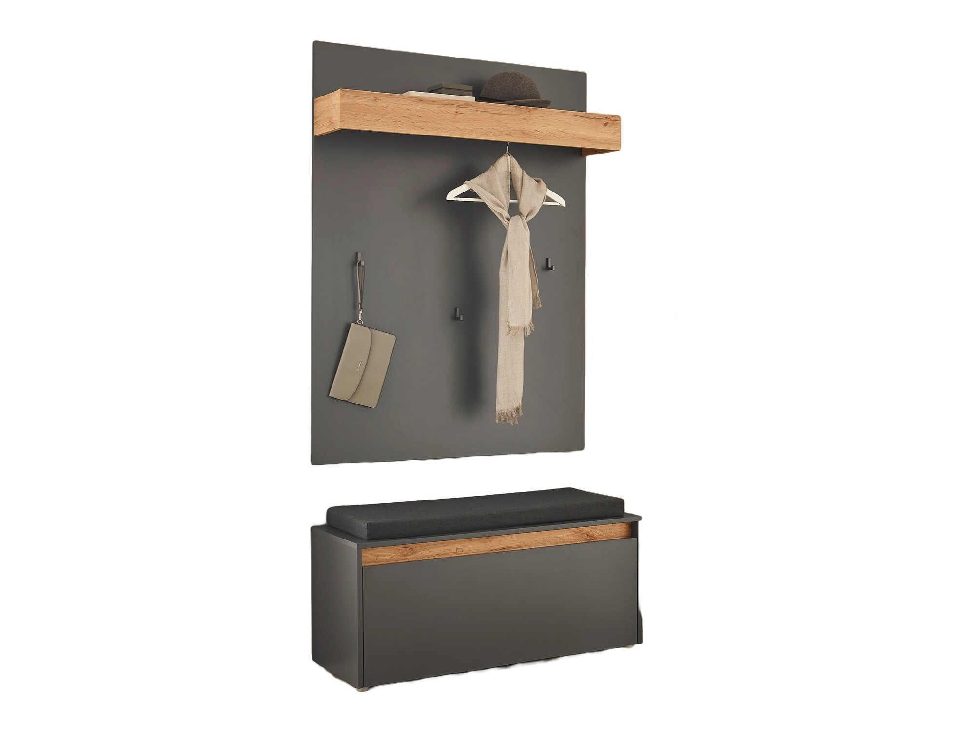 Set za hodnik Elbsori 167 (Antracit)