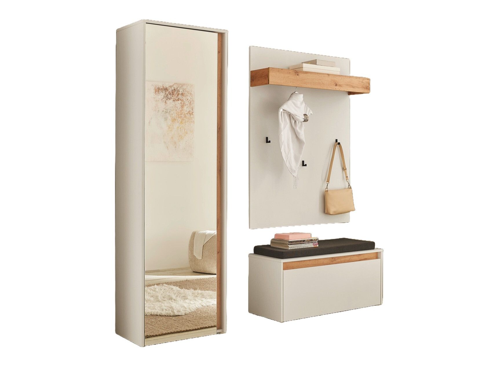 Set za hodnik Elbsori 167 (Belo)