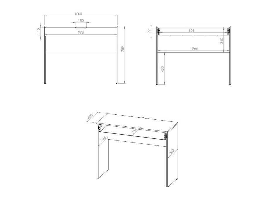 Toaletni sto Odenovu 106
