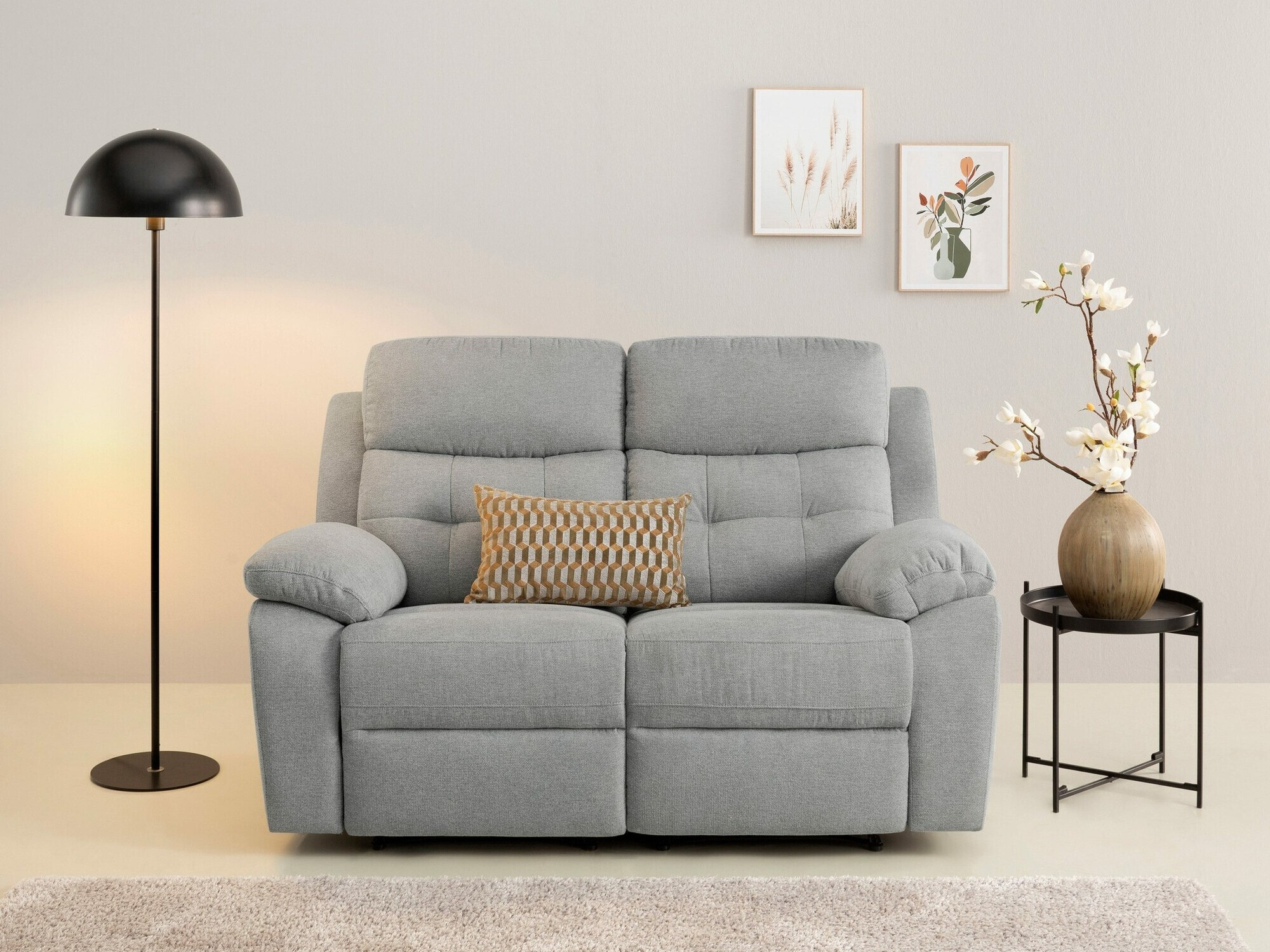 Relaks sofa Denton 1480 (Svetloosiva)