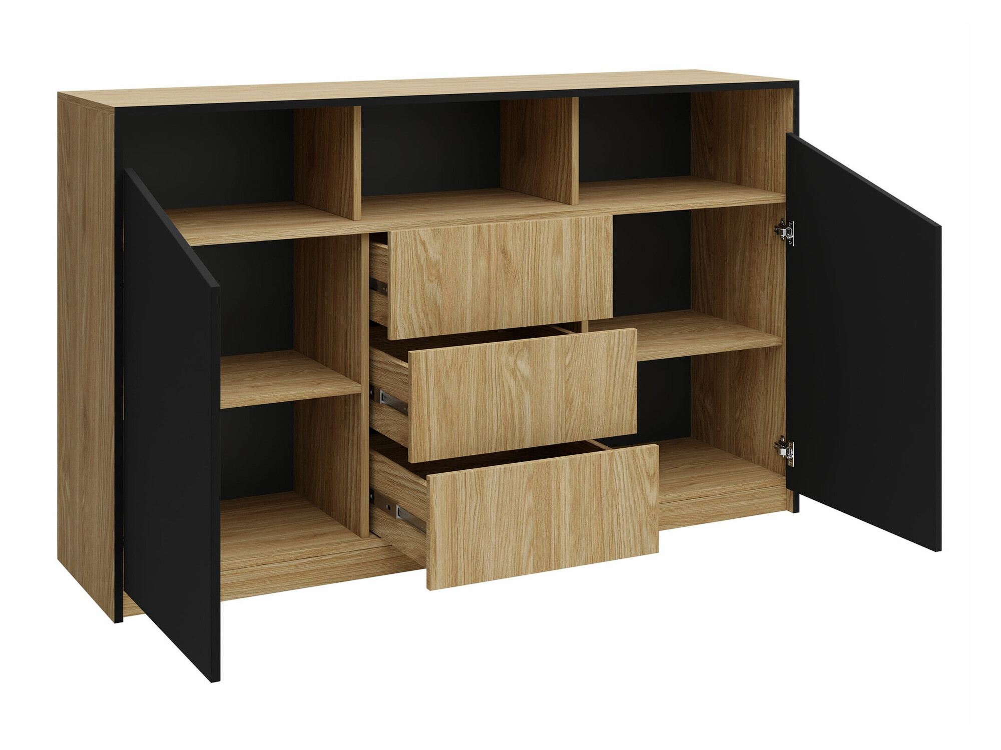 Komoda Tenreme 102 (Bež + Hrast)