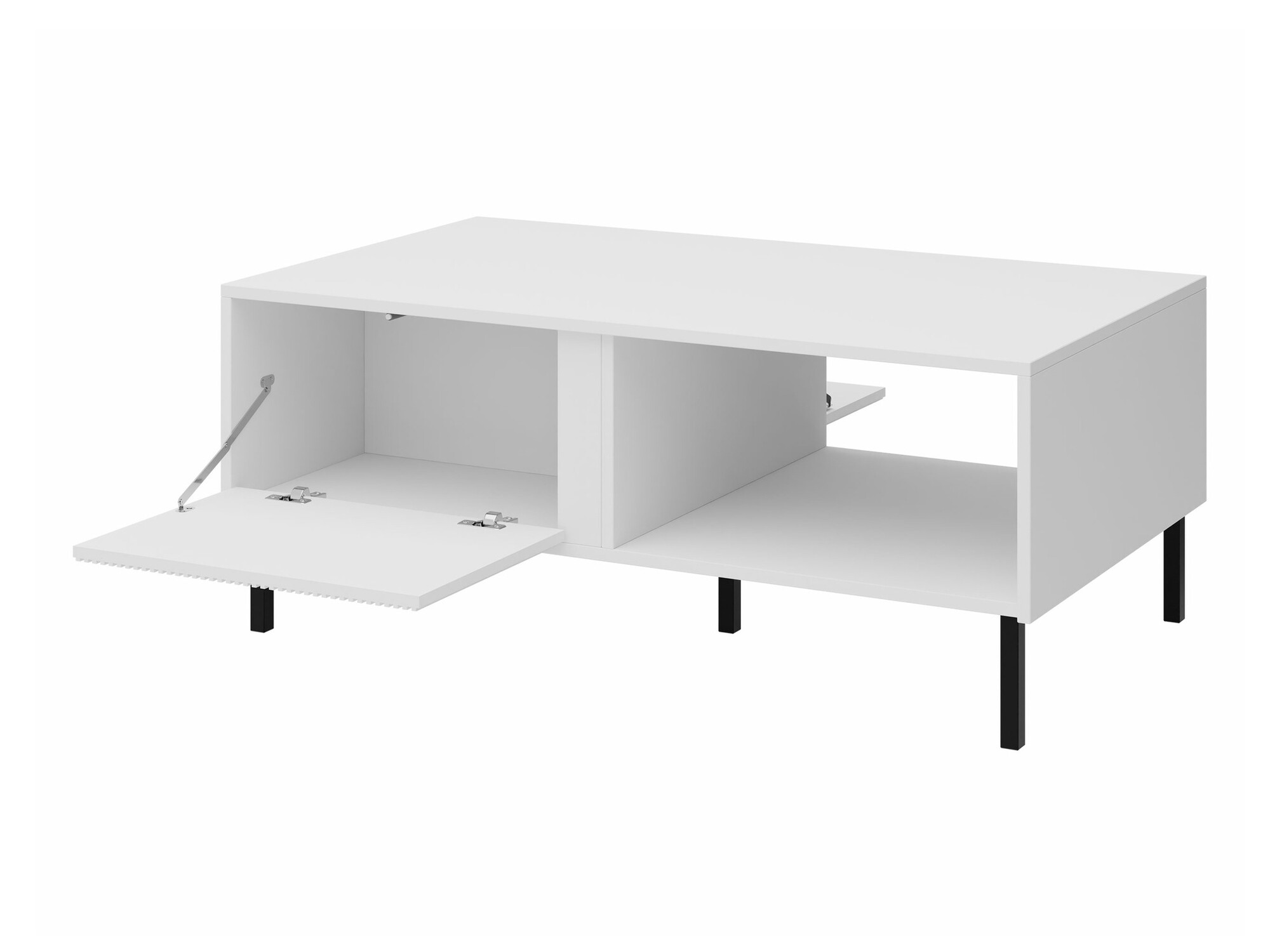 Set za dnevnu sobu Lumiri 108 (Hrast + Crno)