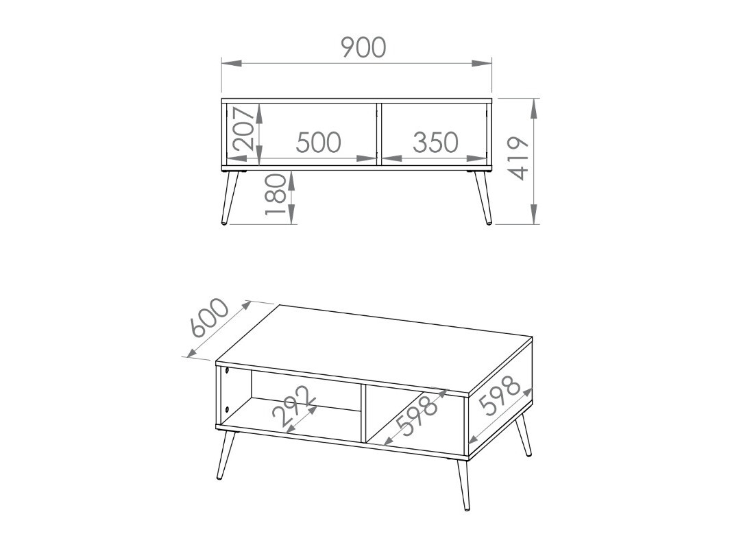 Stočić za kafu Veslomi 107