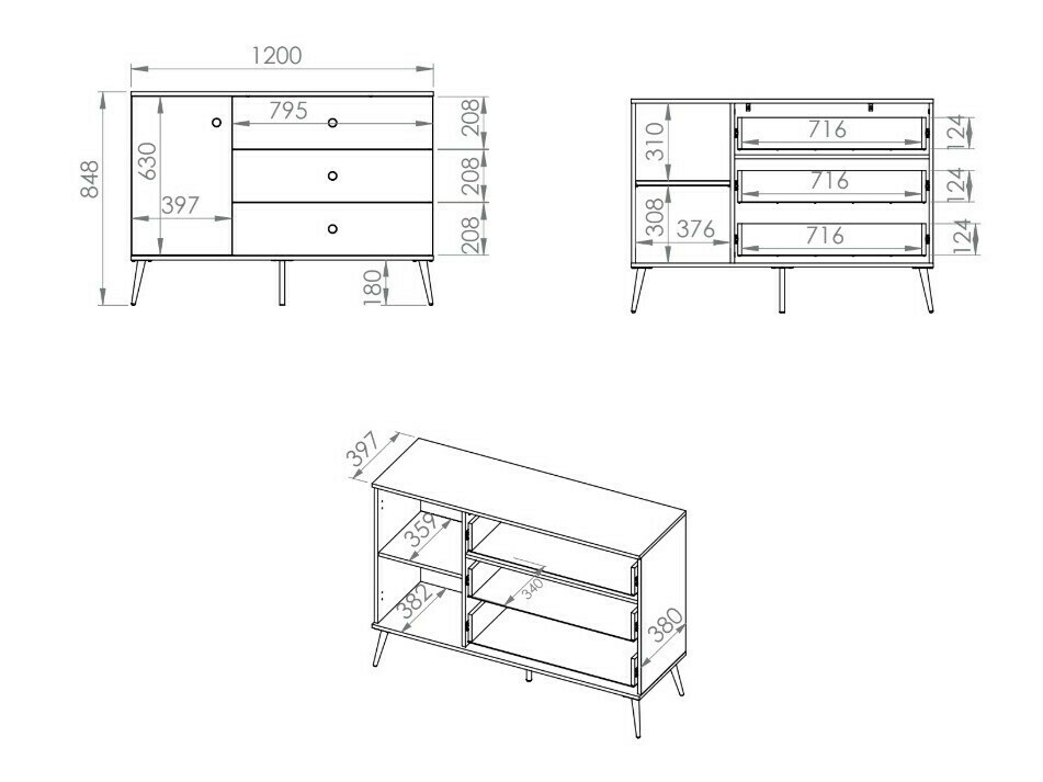 Set za dnevnu sobu Veslomi 112