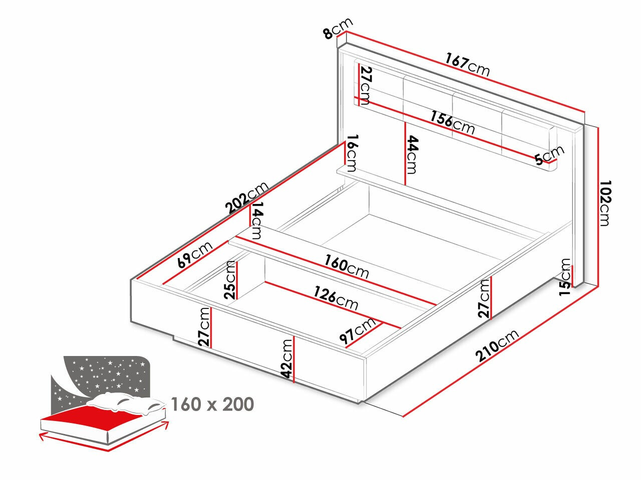 Krevet Flodale 103 (Nije dostupno)