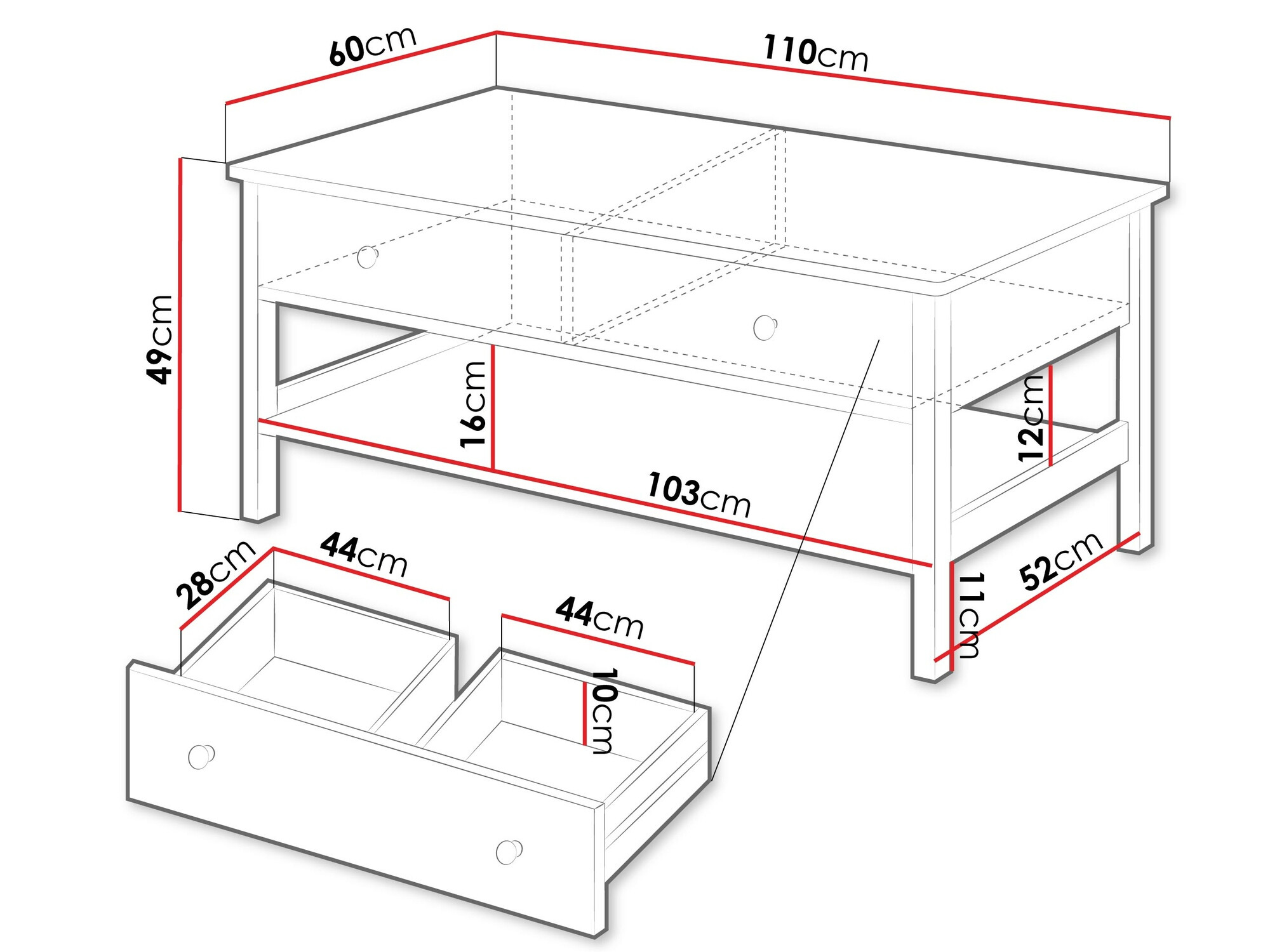 Stočić za kafu Romelbo 131