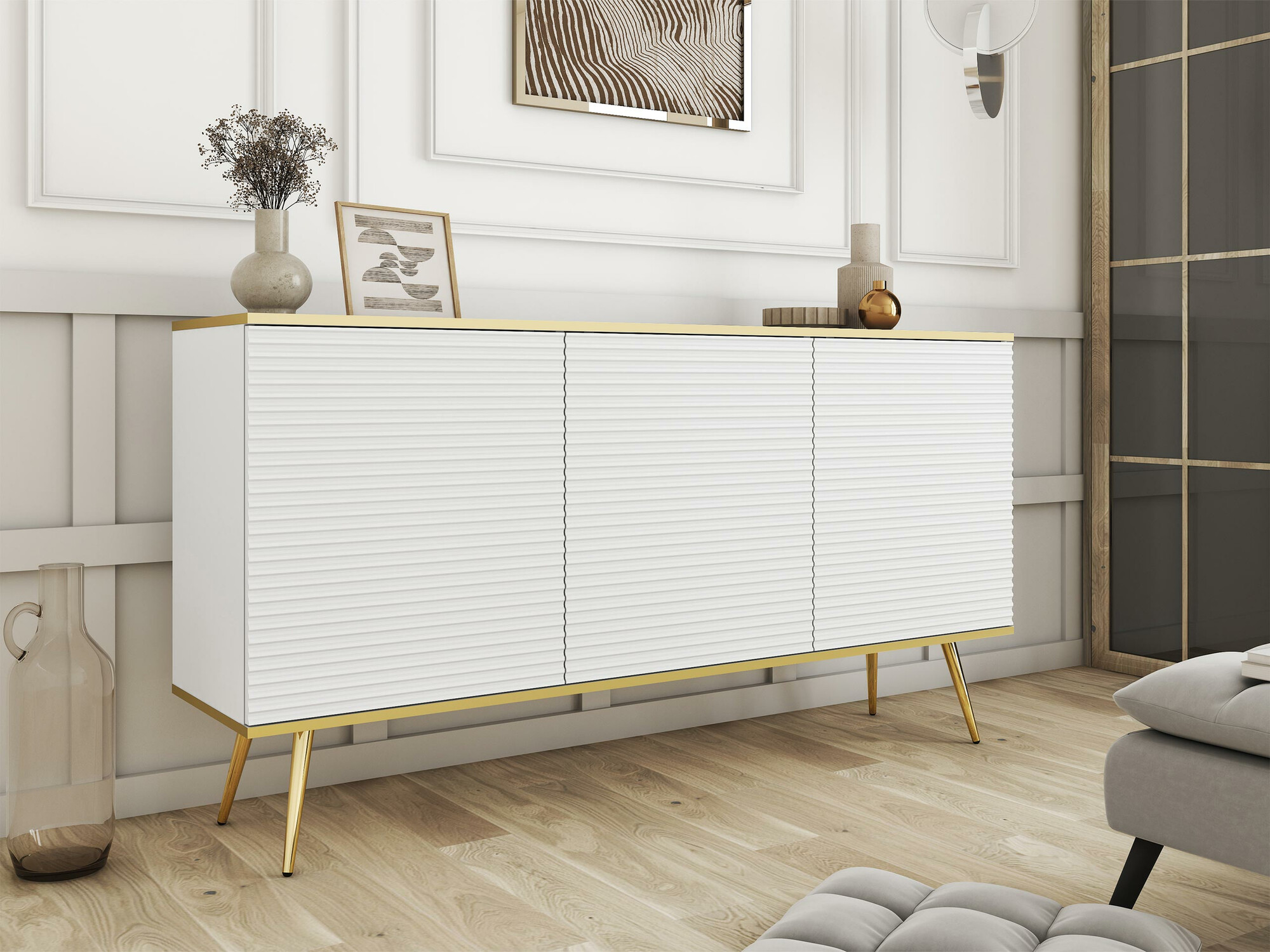 Ormarić Felduno 104 (Belo + Zlatan)