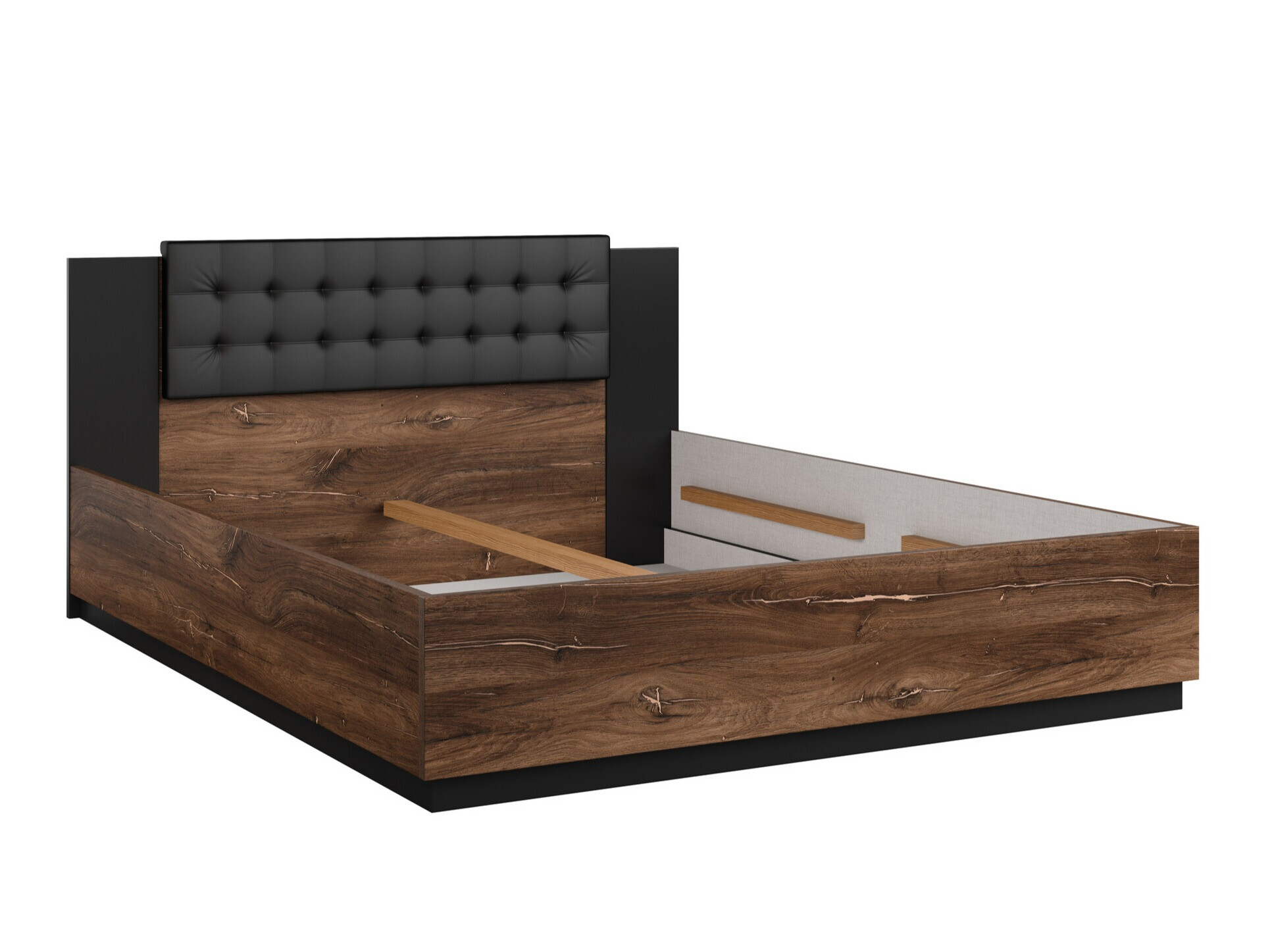 Krevet Felelie 104 (Tamus Flagstaf hrast + Bakar)