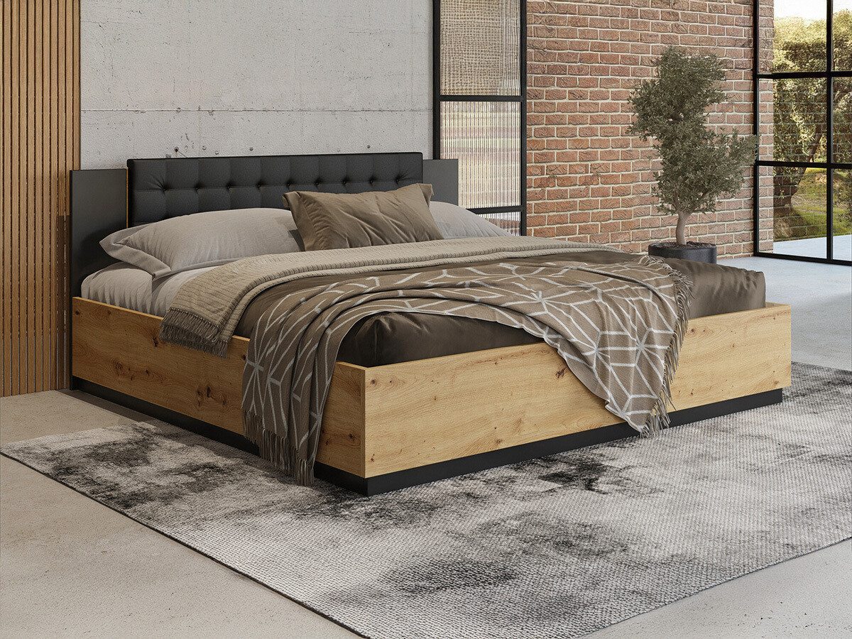 Krevet Felelie 104 (Zanatski hrast)