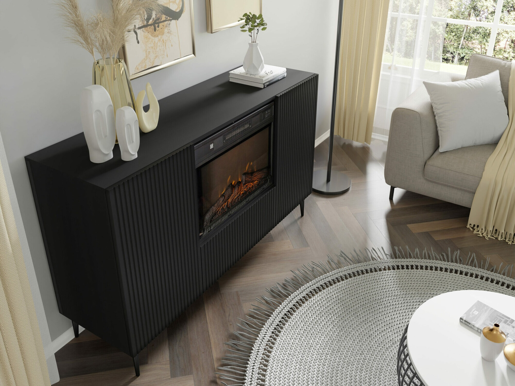 Ormarić Talsalu 112 (Crno)