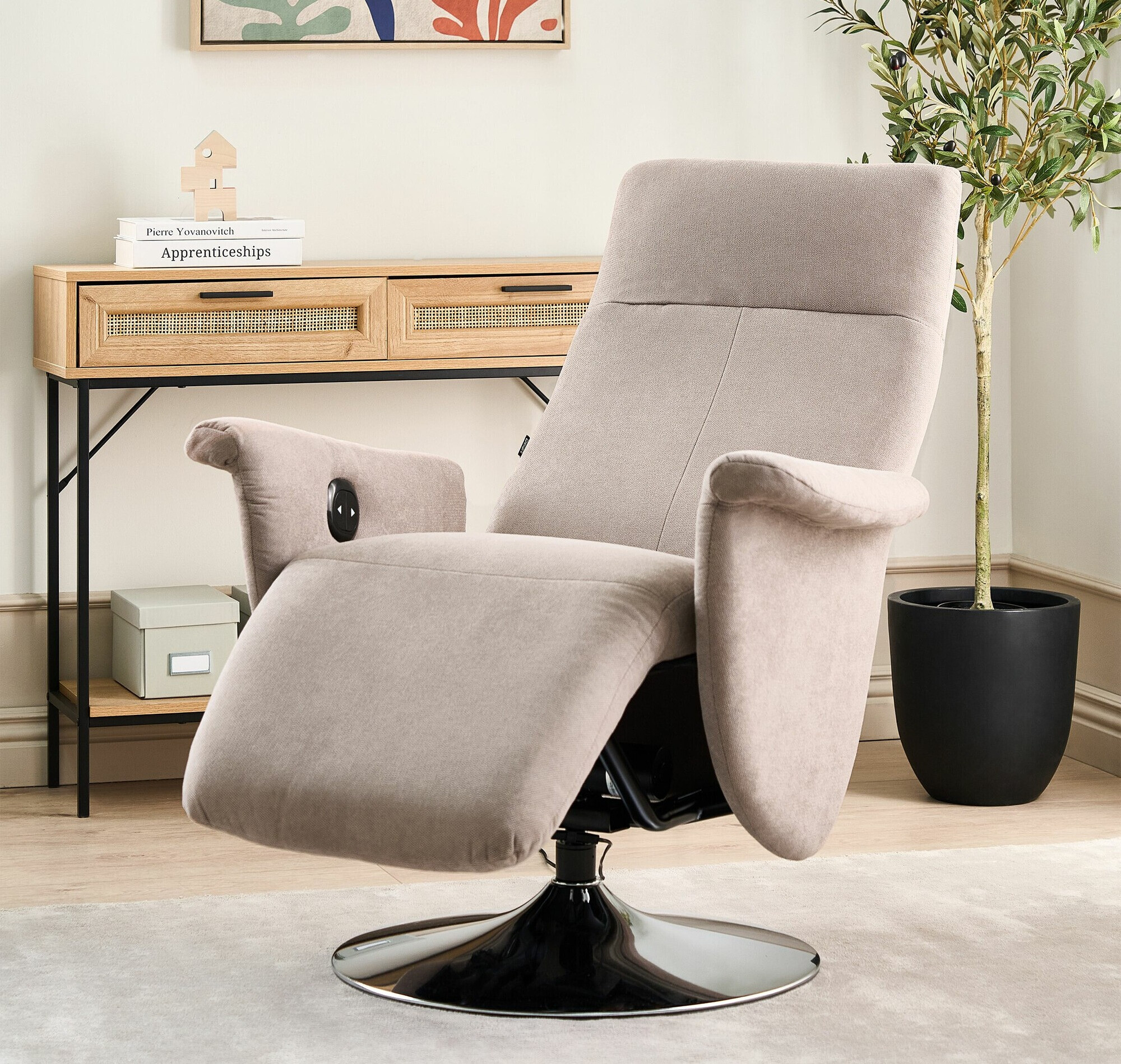 Relaks fotelja Berwyn 1313 (Taupe)