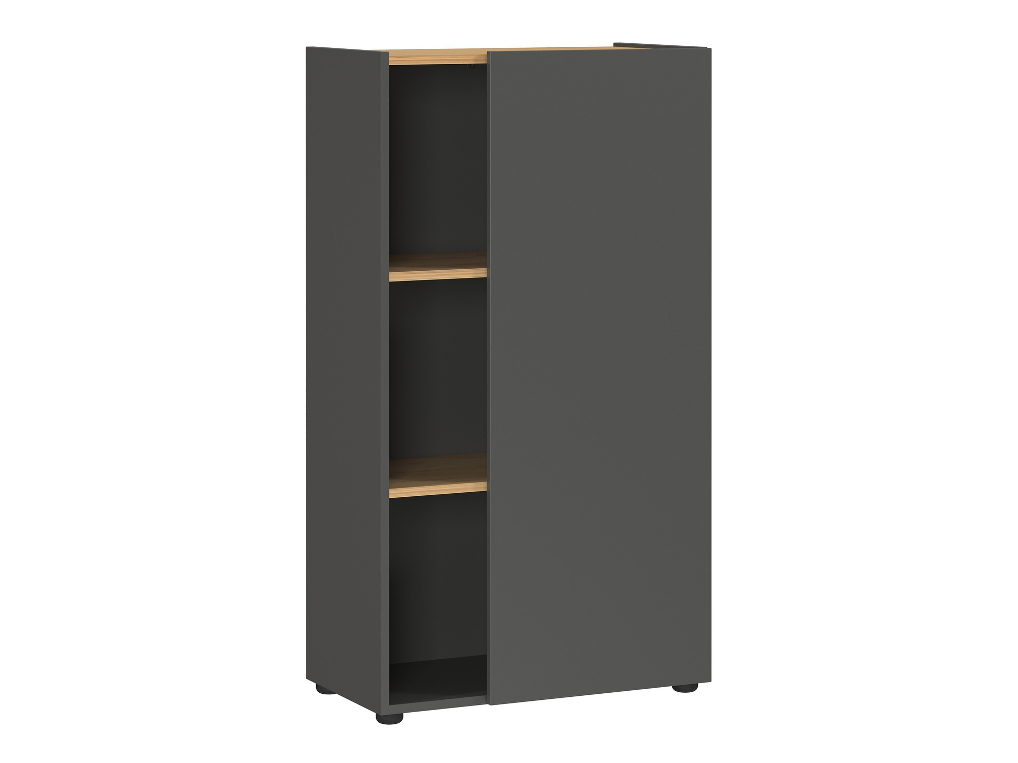 Ormarić Evarsoa 103 (Graphite + Navarra hrast)