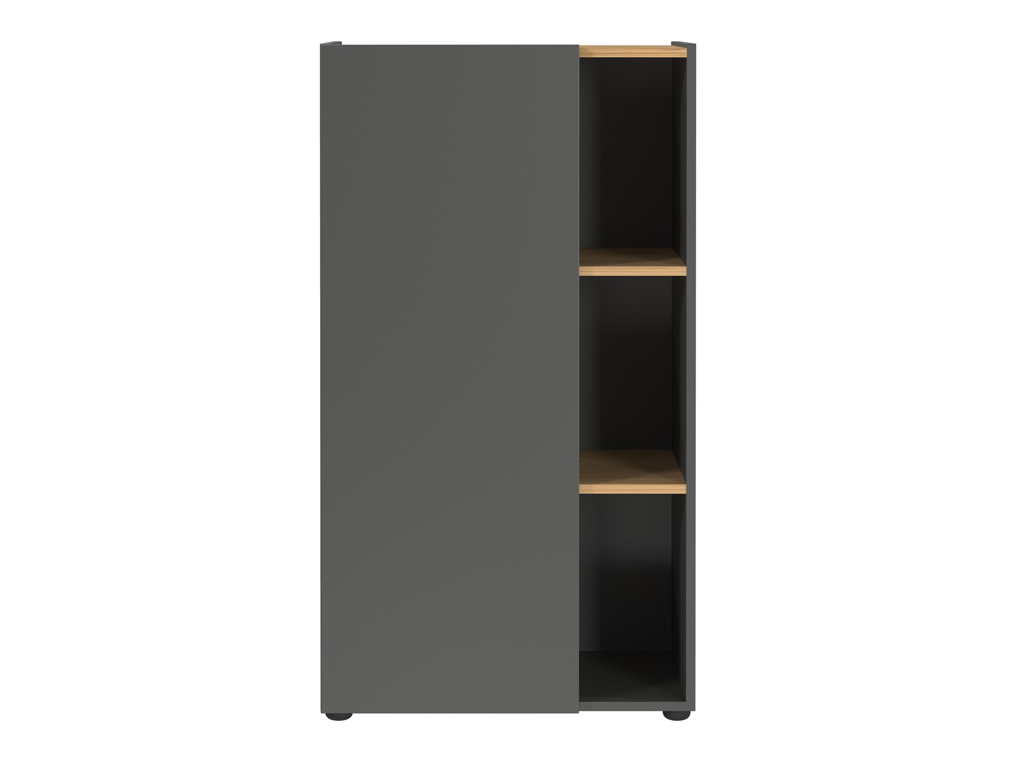 Ormarić Evarsoa 103 (Graphite + Navarra hrast)