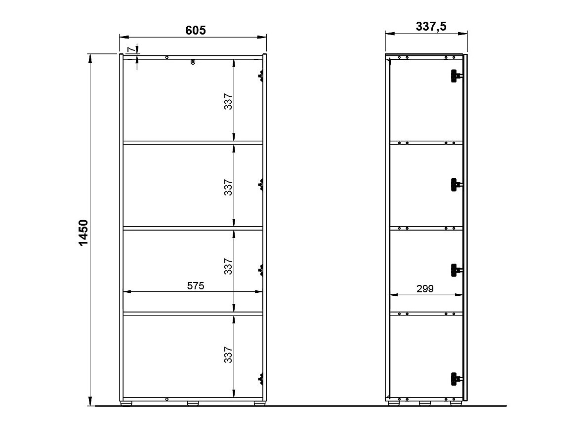 Set za kućnu kancelariju Evarsoa 105 (Kašmir + Navarra hrast)
