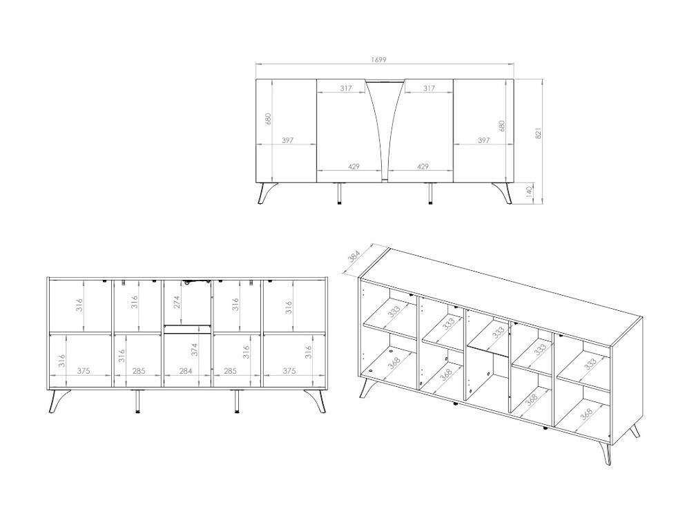 Ormarić Verenoa 102