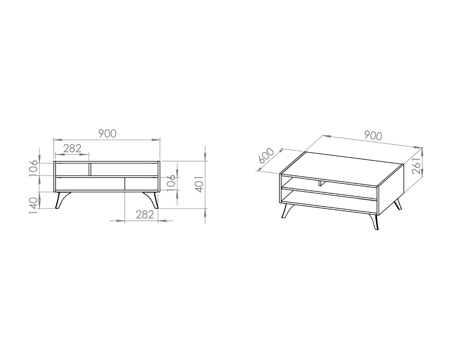 Stočić za kafu Verenoa 104