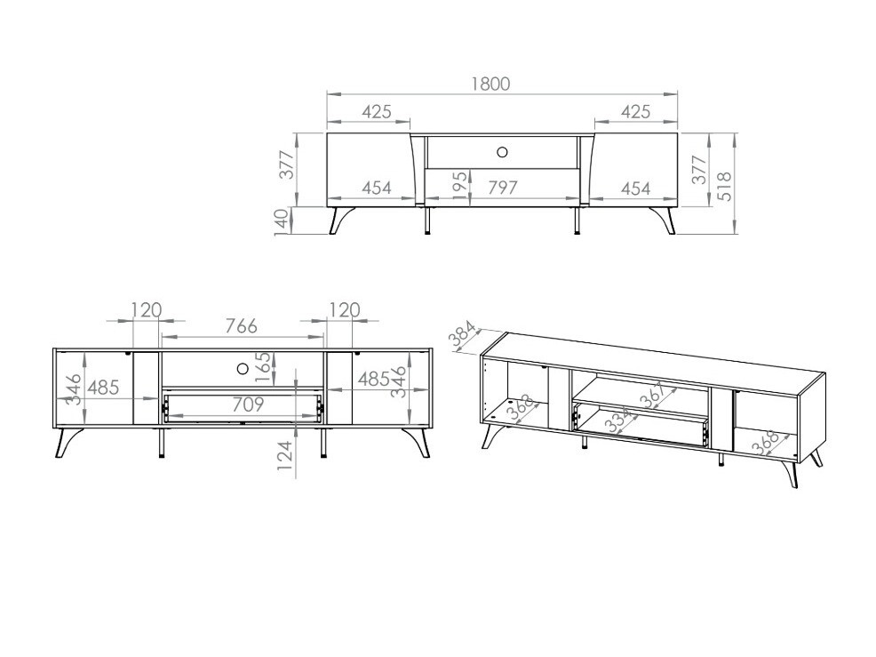 TV komoda Verenoa 103