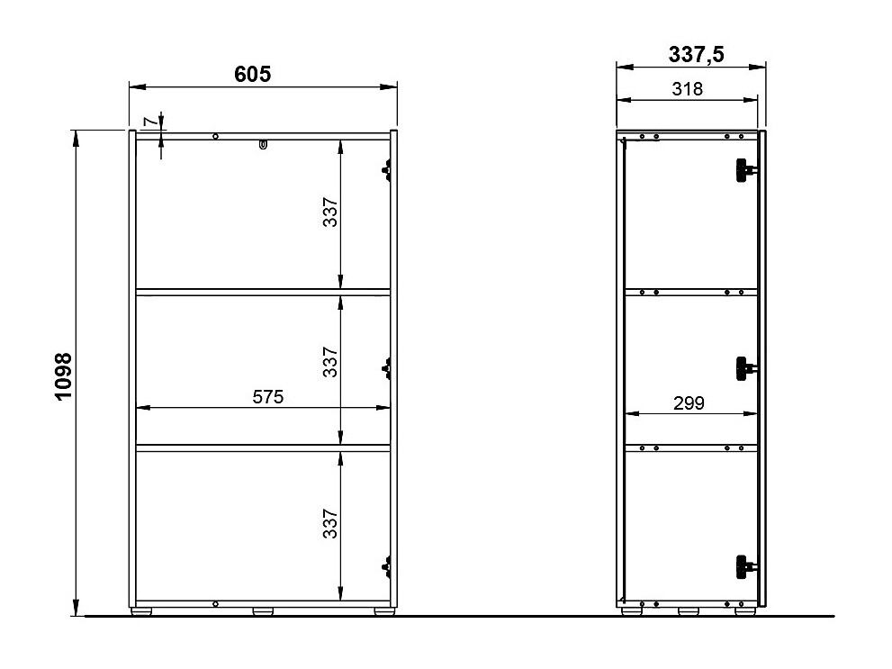 Set za kućnu kancelariju Evarsoa 107 (Grafit + Navarra hrast)