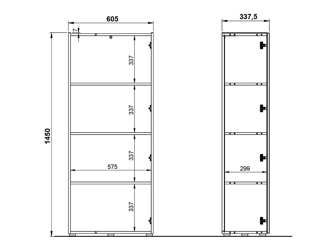 Set za kućnu kancelariju Evarsoa 107 (Grafit + Navarra hrast)