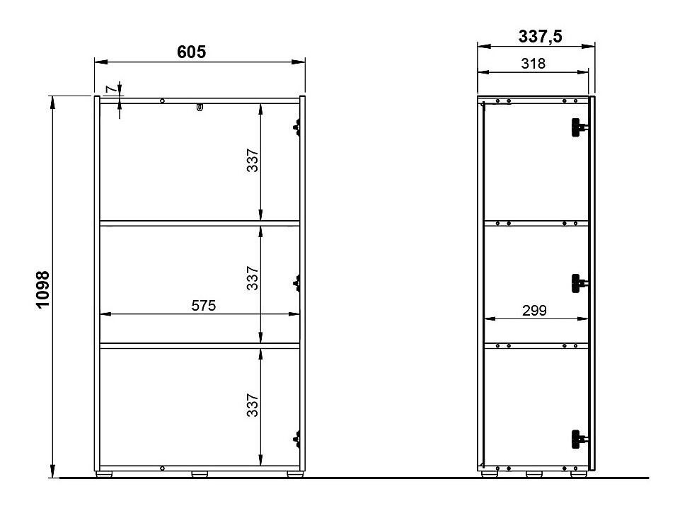 Set za kućnu kancelariju Evarsoa 107 (Kašmir + Navarra hrast)